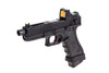VORSK EU18 TACTICAL GAS BLOWBACK PISTOL IN TACTICAL BLACK WITH BDS SIGHT
