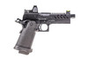 Vorsk Hi Capa 4.3 Gas Blow Back Airsoft Pistol in Black with BDS Sight

