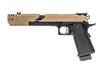 Raven Hi Capa Dragon 7 Gas Blowback Pistol in Desert Tan & Black (RGP-03-13)