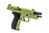 Raven R226 Gas Blowback pistol With Rail in Green (RGP-04-04)