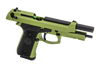 Raven R9 Replica M92 Gas Blowback pistol in Green (RGP-05-04) Raven R9 Replica M92 Gas Blowback pistol in Green (RGP-05-04)