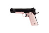 Raven M1911 MEU GBB Pistol with Rail in Pink & Black (RGP-02-18)
