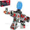 Gel Ball Blaster AKM-47 Fully Automatic Rechargeable Battery in Red (AKM-RD)