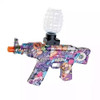 Fully Automatic Gel Ball Blaster AK47 Rechargeable Battery in Pink