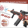 Graffiti Red Gel Ball Blaster M416K Full Auto Rechargeable