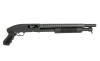 Double Eagle M58B Tactical Airsoft Shotgun in Black