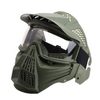 Battle Grey Airsoft Full Face Mask with Plastic Lens
