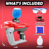 Fully Automatic Gel Ball Blaster "SKD-CS001" Pistol In Red