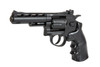 Well G296B Revolver 4" Co2 Revolver in Black