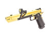 Raven Hi Capa Dragon 7 Gas Blowback Pistol with BDS Sight in Gold