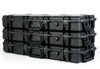 Skirmish Tactical PRO Large Airsoft Hard Case in Black With Wave Foam