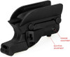 M92/M9 Red Laser Pistol Mount by NUPROL in Black