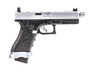 Chrome/Silver Vorsk EU17 Tactical Gas Blowback Pistol
