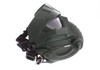Airsoft Full Face Mask ZL3 in Green with Clear Lens