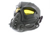 Airsoft Full Face Mask ZL3 in Green with Yellow Lens