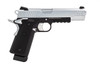 Raven Hi-Capa R14 Gas Pistol inc Rails in Silver