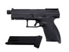 ASG CZ P-10C OR-OT CO2 Gas Blowback Airsoft Pistol in Tactical Black