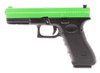 HFC HG-184 EU17 Gas BlowBack Pistol in Two Tone Green HFC HG-184 EU17 Gas BlowBack Pistol in Two Tone Green