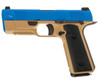 Armorer Works EMG / Hudson™ H9 Gas Blowback Airsoft Pistol in Tan and Blue