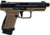Cybergun Canik TP9 Elite Combat Gas Blowback Airsoft Pistol in Dual Tone Tan & Black Cybergun Canik TP9 Elite Combat Gas Blowback Airsoft Pistol in Dual Tone Tan & Black