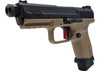 Cybergun Canik TP9 Elite Combat Gas Blowback Airsoft Pistol in Dual Tone Tan & Black Cybergun Canik TP9 Elite Combat Gas Blowback Airsoft Pistol in Dual Tone Tan & Black