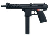 KTC TEC-9 - KG-9 Gas Blowback SMG Airsoft Pistol in Black