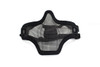 Nuprol Mesh Lower Airsoft Face Shield V1 in Tactical Black