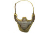Nuprol Mesh Lower Airsoft Face Mask V2 in Desert Tan