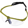 Nuprol Battle Pro’s Airsoft Protective Eyewear – Green Frame / Clear Lens