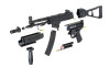Cyma CM041 MP5 Airsoft AEG Submachine Gun with Folding Stock in Black Cyma CM041 MP5 Airsoft AEG Submachine Gun with Folding Stock in Black