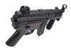 JG Works 201T SWAT MP5 CQB Airsoft Submachine Gun in Tactical Black