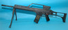 G&P G36K Airsoft Rifle Long Stock in Tactical Black