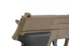 Galaxy G26 P226 Metal Spring Pistol in Desert Tan