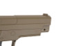Galaxy G26D P226 Full Scale Metal pistol With Rail in Tan