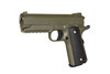 Galaxy G25 K Warrior Metal Airsoft Pistol With Rail in Army Green