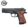 Galaxy G22 Full Metal Spring Powered Airsoft Pistol M92FS in Black