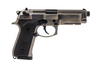 Vorsk VM9 Osiris Gas Blowback Airsoft Pistol in Brushed Aluminium