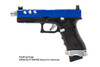 Vorsk EU18 Vented GBB Airsoft Pistol in Blue Vorsk EU18 Vented GBB Airsoft Pistol in Blue