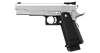 Tokyo Marui Hi-CAPA 5.1 Stainless Model Gas Blowback Airsoft Pistol in Silver