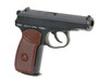 KWC PM Makarov MKV CO2 Blowback Airsoft Pistol in Black