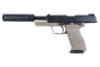 Tokyo Marui 45 Tactical Gas Blowback Pistol With Silencer in Dark Earth (142764)