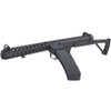 S&T Sterling L2A1 Submachine Gun Airsoft Replica with Folding Stock in Black