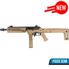 Nuprol VMP-2MCR Gas Blowback Airsoft Rifle with Fixed Long Stock in Desert Tan