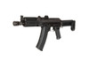 LCT ZKS-74UN AEG Airsoft Rifle with Adjustable Folding Stock in Black
