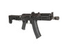 LCT ZKS-74UN AEG Airsoft Rifle with Adjustable Folding Stock in Black