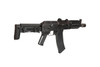 LCT ZKS-74UN AEG Airsoft Rifle with Adjustable Folding Stock in Black