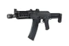 LCT Sport ZKS-74UN AEG Airsoft Rifle with Adjustable Folding Stock in Black