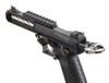 Lancer Tactical Tandemkross CTHULHU Gas Blowback Airsoft Pistol in Black/Silver