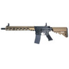 CYMA/EMG COLT.1008 MK16 13.5 Gas Blowback Airsoft Rifle with Adjustable Stock CGS in Desert Tan/Black