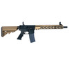 CYMA/EMG COLT.1008 MK16 13.5 Gas Blowback Airsoft Rifle with Adjustable Stock CGS in Desert Tan/Black